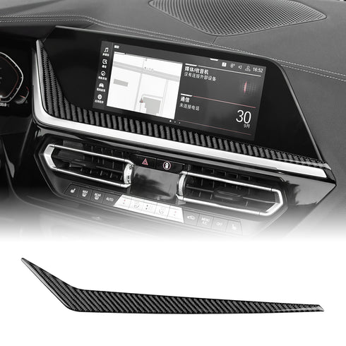 Carbon Fiber Center Control Trim for BMW Z4 G29 2019-2023