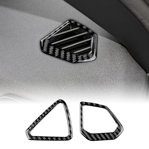 Carbon Fiber Air Vent Trim 2pcs
