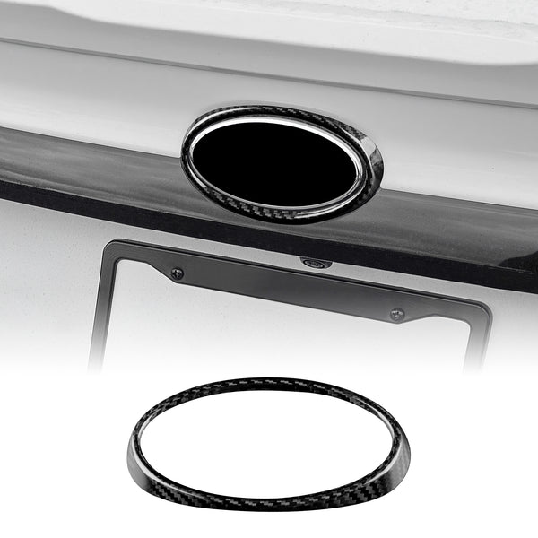 Carbon Fiber Rear Logo Frame Trim for Subaru WRX 2022-2024