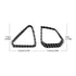 Carbon Fiber Air Vent Trim 2pcs