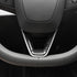 Carbon Fiber Steering Wheel Trim for Tesla 2024