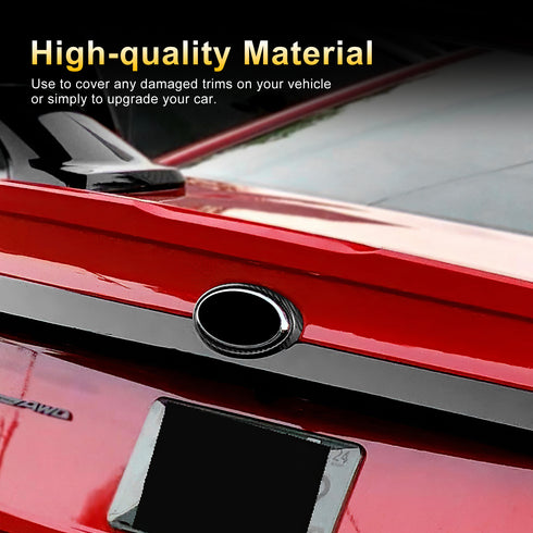 Carbon Fiber Rear Logo Frame Trim for Subaru WRX 2022-2024