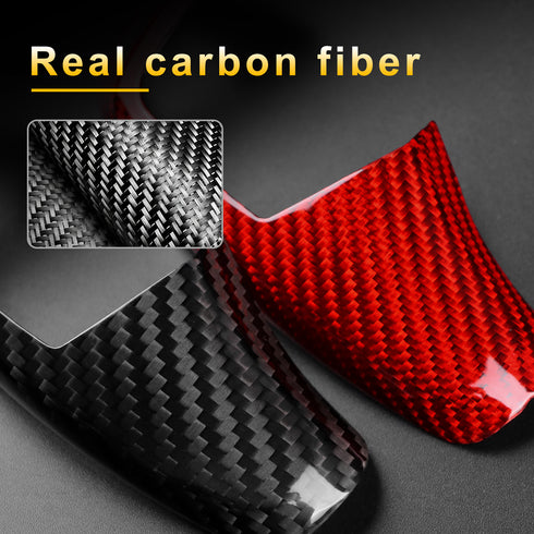 Carbon Fiber Shifter Head Trim For BMW
