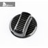 Carbon Fiber Fuel Tank Port Switch Cover Trim For MAZDA